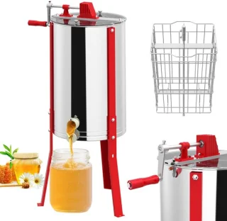 ACXIN Handmatige honingcentrifuge 2-ramen Ø39 cm