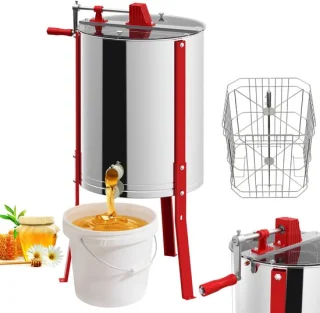ACXIN Handmatige Honingcentrifuge 4-ramen Ø48 cm