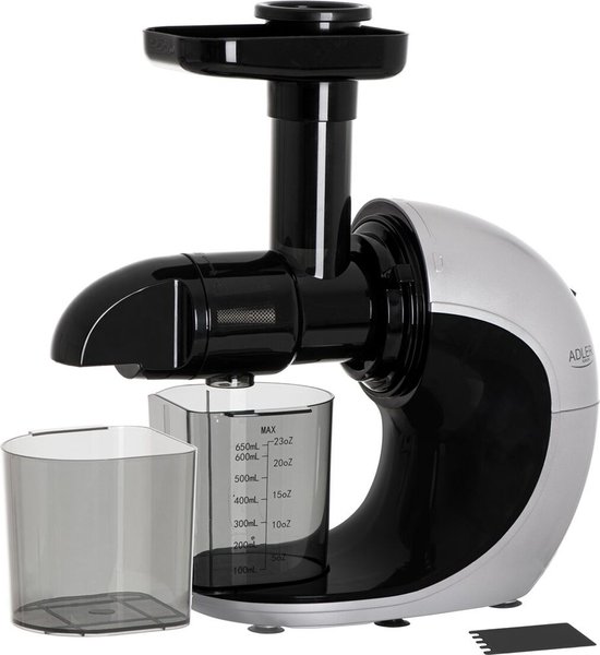 Adler 4130 Slow Juicer Zwart Roestvrijstaal