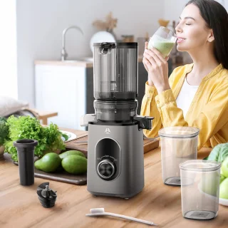 AMZCHEF Slowjuicer Sapcentrifuge