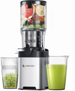 De AMZCHEF Slowjuicer Sapcentrifuge in één oogopslag