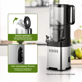 AMZCHEF Slowjuicer Sapcentrifuge