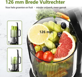 AMZCHEF Slowjuicer Sapcentrifuge