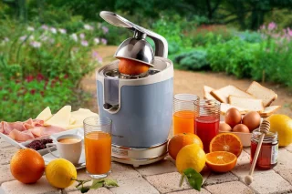 Ariete 0413/05 Vintage elektrische citruspers blauw