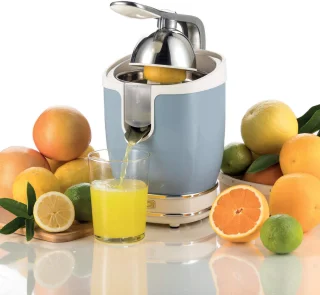 Ariete 0413/05 Vintage elektrische citruspers blauw