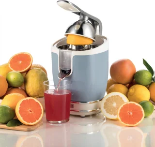 Ariete 0413/05 Vintage elektrische citruspers blauw
