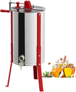 Aufun Handmatige Honingcentrifuge 3-ramen — robuuste, simpele oogst voor hobbyimkers