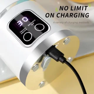 Bedee elektrische sapcentrifuge 450ml USB-oplaadbaar