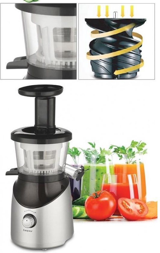 Beper 90.421 Slow Juicer — kwaliteit in een langzaam tempo