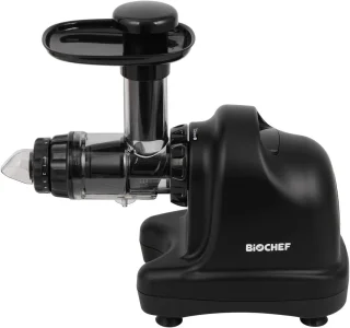BioChef JU-BC-AX-AU Slowjuicer citruspers 150W zwart rood transparant