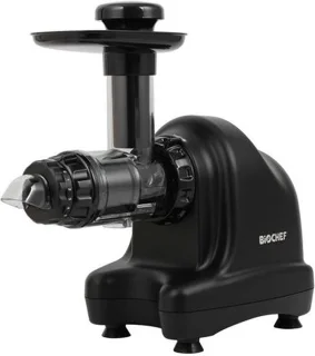 BioChef JU-BC-AX-AU Slowjuicer citruspers 150W zwart rood transparant