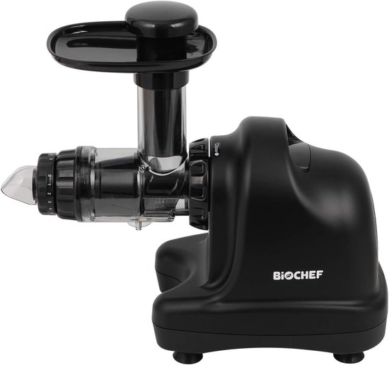 BioChef JU-BC-AX-AU Slowjuicer citruspers 150W zwart rood transparant review
