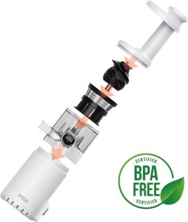 Wat vinden we goed aan de Bolture Slowjuicer - Wit