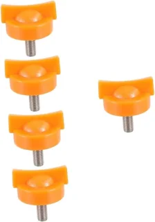 Borgschroef vervangingsonderdeel voor sapcentrifuge XC-2000E oranje