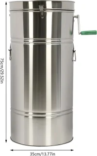 Botec 2-Frame Handmatige Honing Extractor