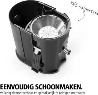 Brabantia BBEK1123BK Slowjuicer Mat Zwart