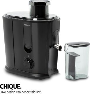Brabantia BBEK1123BK Slowjuicer Mat Zwart