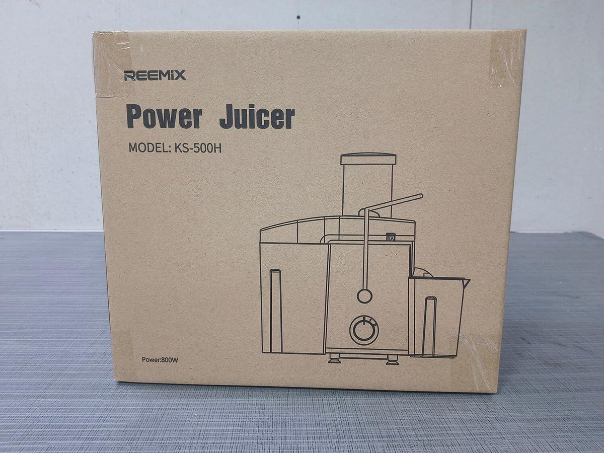 Wat vinden we goed aan de Centrifugaal Sapcentrifuge 800W 3 inch mond 2 snelheden