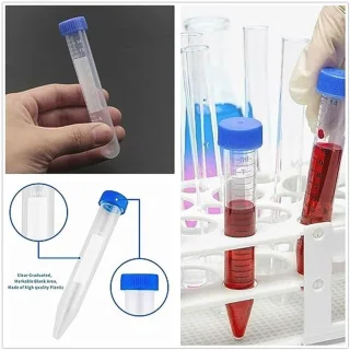 Centrifugebuisjes 15 ml - 20 stuks - hangend deksel