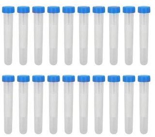 Robuuste 15 ml centrifugebuisjes — transparant, afsluitbaar en vriezerbestendig