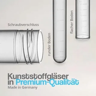 Centrifugebuisjes, schroefsluiting, 8 ml, 25 stuks