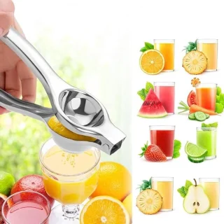 Citruspers RVS Handmatig - Robuuste Metaal Juicer