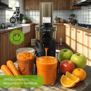 Compacte groenten- en fruitsapcentrifuge