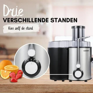COOK-IT Juicer Sapcentrifuge met Pulpcontainer