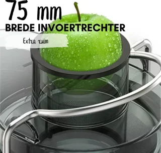 COOK-IT Juicer Sapcentrifuge met Pulpcontainer