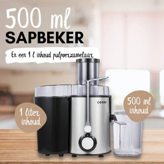 COOK-IT Juicer Sapcentrifuge met Pulpcontainer