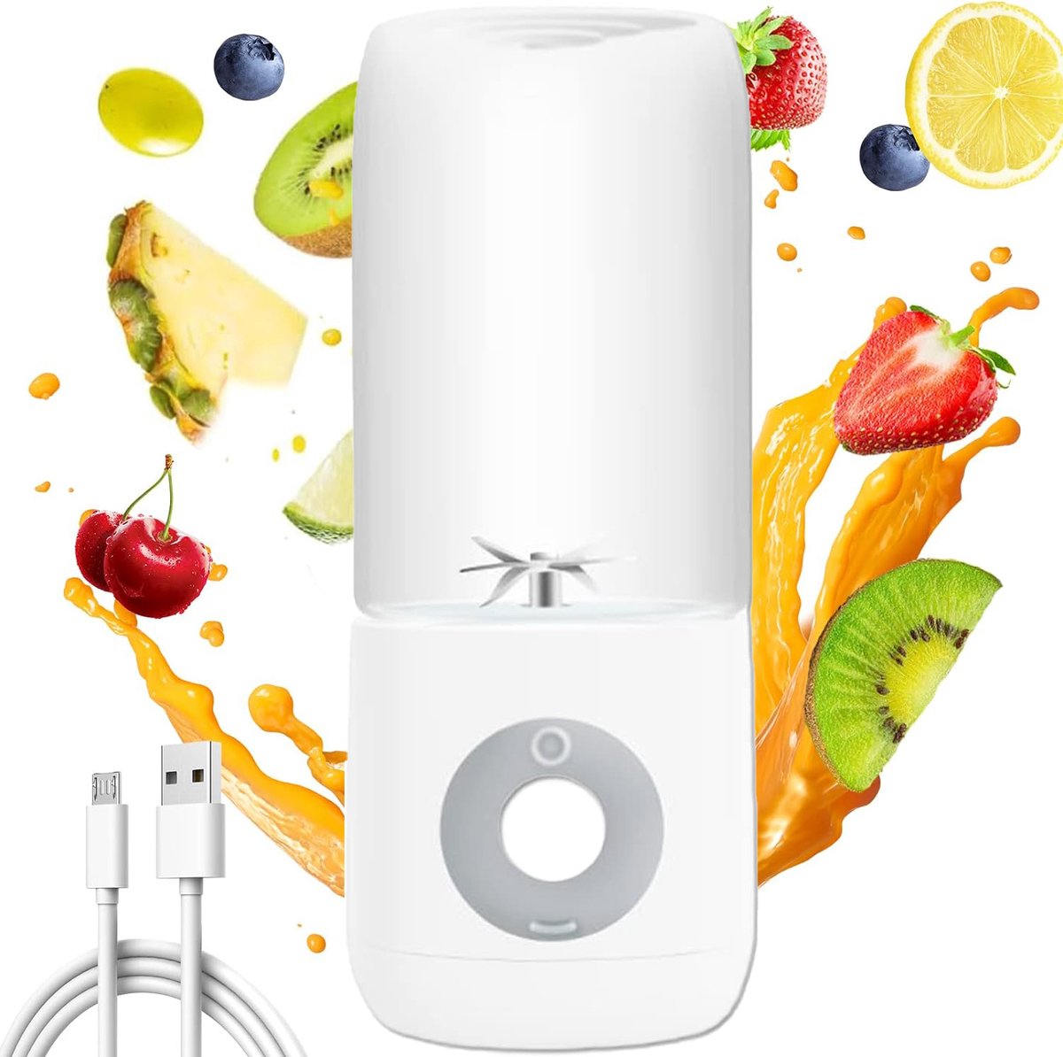 De Crynuo Sapcentrifuge 500ml Wit 30W in één oogopslag