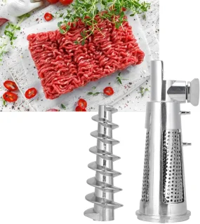Dailygoods accessoireset voor sapcentrifuge met vleesmolen, filtermof en mixerhulpstuk