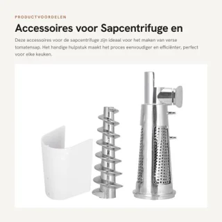 Dailygoods sapcentrifuge accessoires