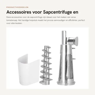 Dailygoods sapcentrifuge accessoires