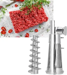 Dailygoods sapcentrifuge accessoires - vleesmolen, filtermof en mixerhulpstuk