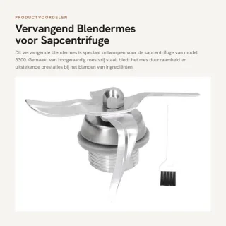 Dailygoods Vervangend blendermes voor Thermomix 3300
