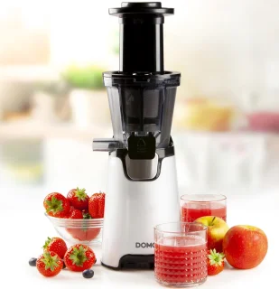 Domo DO9248J Slow Juicer Sapcentrifuge Wit/Zwart