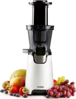 Domo DO9248J Slow Juicer Sapcentrifuge Wit/Zwart
