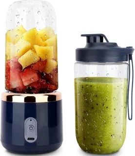 Draagbare blender 400 ml met 6 messen