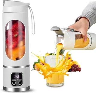 Draagbare blender 450 ml (wit)