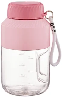 Draagbare blender en sapcentrifuge 1 L - Roze