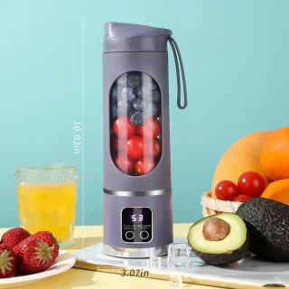 Draagbare blender en sapcentrifuge - Paars