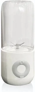 Draagbare mini blender wit
