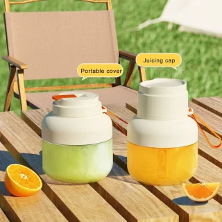 Wat vinden we goed aan de Draagbare persoonlijke blender 850 ml (oranje)