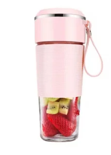 Draagbare sapblender roze