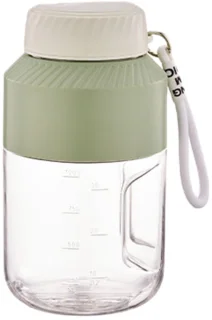 Compact vermogen: draagbare blender met 1 liter fles en 10 messen