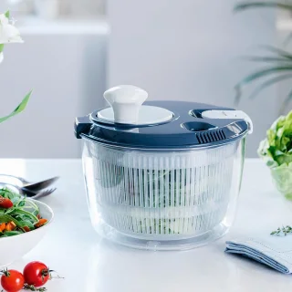 Draaibare saladecentrifuge 3-delig