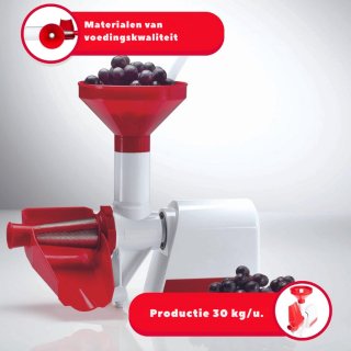 Wat vinden we goed aan de Elektrische Tomatenpers - Tomatenmolen