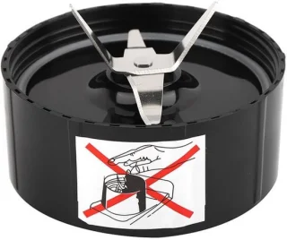 Extractie Cross Blade Juicer - Vervangingsmes voor blender - zwart