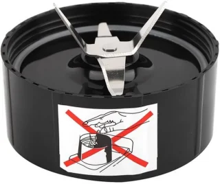 Extractie Cross Blade Juicer vervangingsmes voor blender zwart